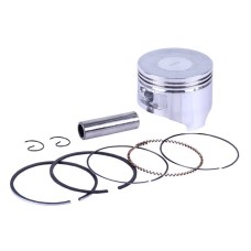 Kit piston 77.00 mm TATA pentru motor pe benzină 177F generator GN 5-6 KW, STD: 9 buc.