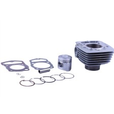 Piston (CPG) 56,5 mm TT AGRO MOTO pentru motor pe benzină 125CC/CB-125, set: 12 unități