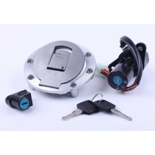Замок зажигания с крышкой бака TT AGRO MOTO на мотоцикл с бензиновым двигателем СВ-125/150