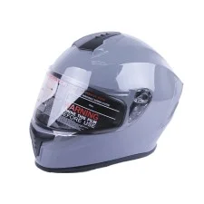 Cască integrală pentru motocicletă MD-813 VIRTUE, gri, lentilă transparentă, mărimea L