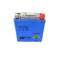 Аккумулятор гелевый 12N5L-BS 5АH 119x60x129 мм синий, С ДИСПЛЕЕМ TTG - OUTDO, Active