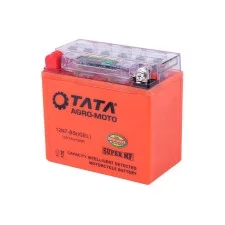 Аккумулятор гелевый TT AGRO MOTO 12N7-BS 7АH на мотоцикл, 137х76х128 мм оранжевый, с индикатором