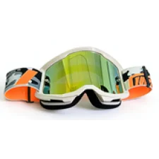 Мотоочки 308-2 хаки с оранжевым (линза желтпя) VIRTUE