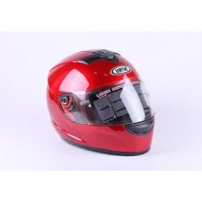 Шлем для мотоцикла, скутера MD-803 VIRTUE интеграл ( красный, size M)