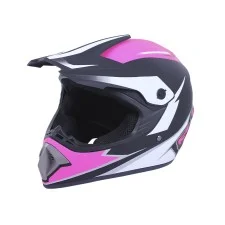 Cască de motocross MD-905 VIRTUE (negru și roșu aprins, mărimea L)