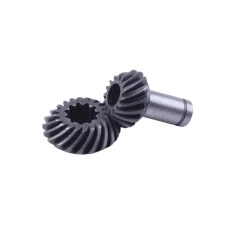 Pereche reductoare de viteze (9 dinti), set: arbore, angrenaj pentru masini de tuns iarba