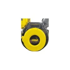 Двигатель 186F - дизель (под шлицы диаметр 25 мм) (9 л.с.) - YBX